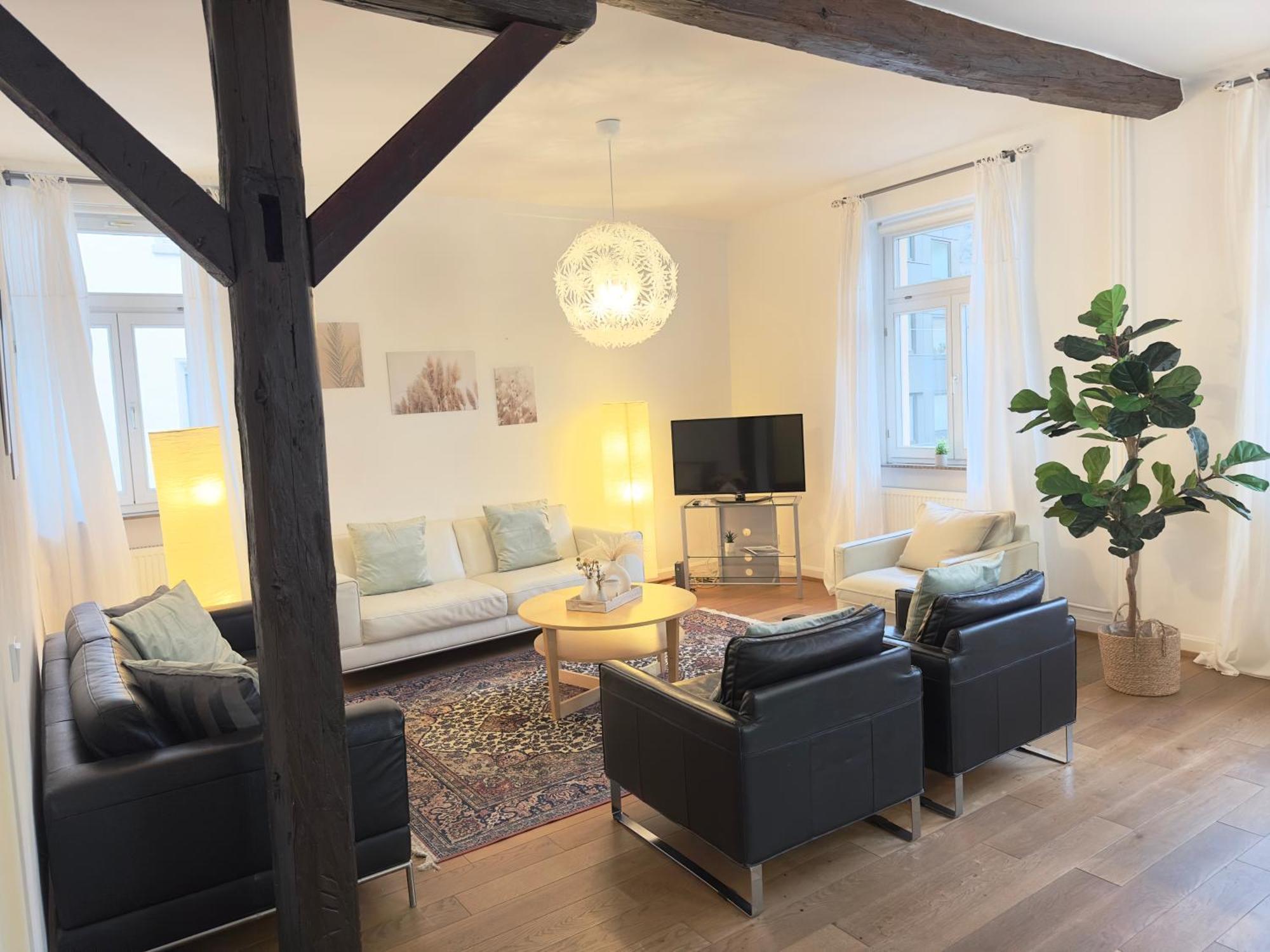 Luxury Old Town Suite - Xxl Terrasse & Xxl Penthouse Heidelberg Exterior foto
